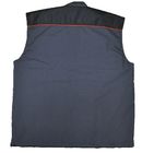 Classic Winter Warm Work Vest With 65% Polyester &amp; 35% Cotton Canvas And 600D Oxford Fabric